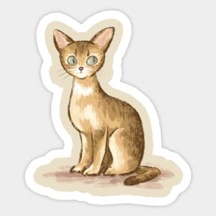 Abyssinian Sticker